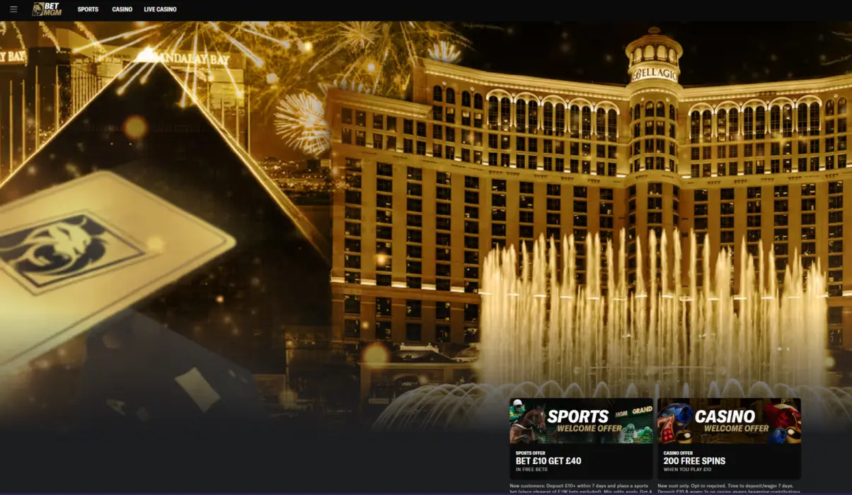 BetMGM screenshot