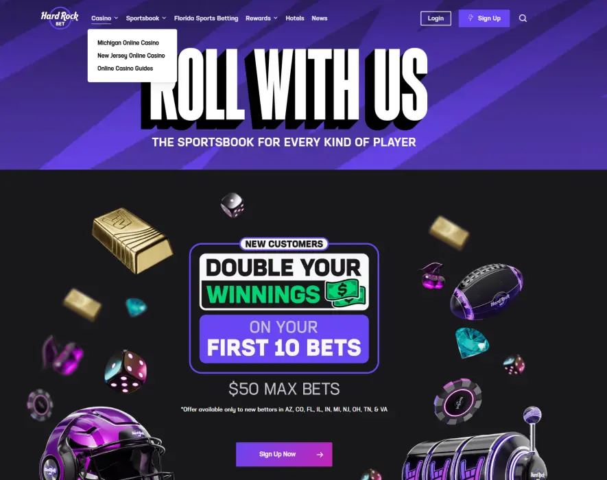Hard Rock Bet screenshot